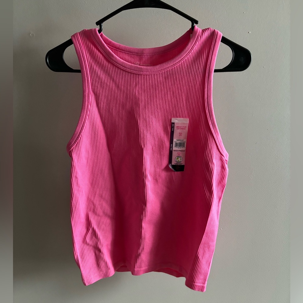 No Boundaries Seamless Crop Tank Top